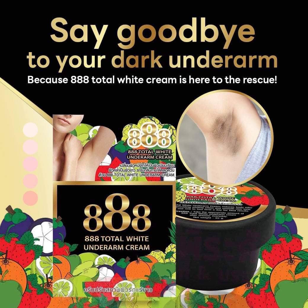 Authentic 888 Underarm Whitening Cream
